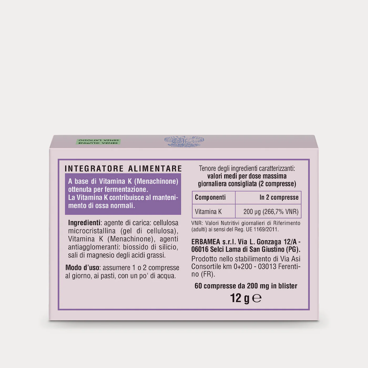Integratore Vitamina K2 - Image 2