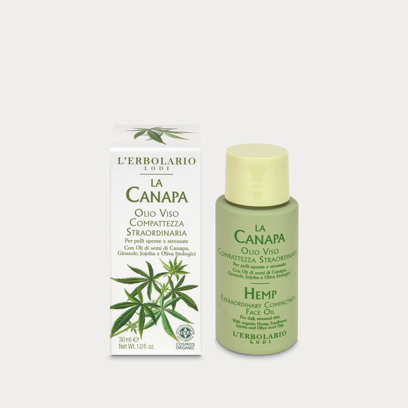 Olio Viso Compattezza Straordinaria La Canapa